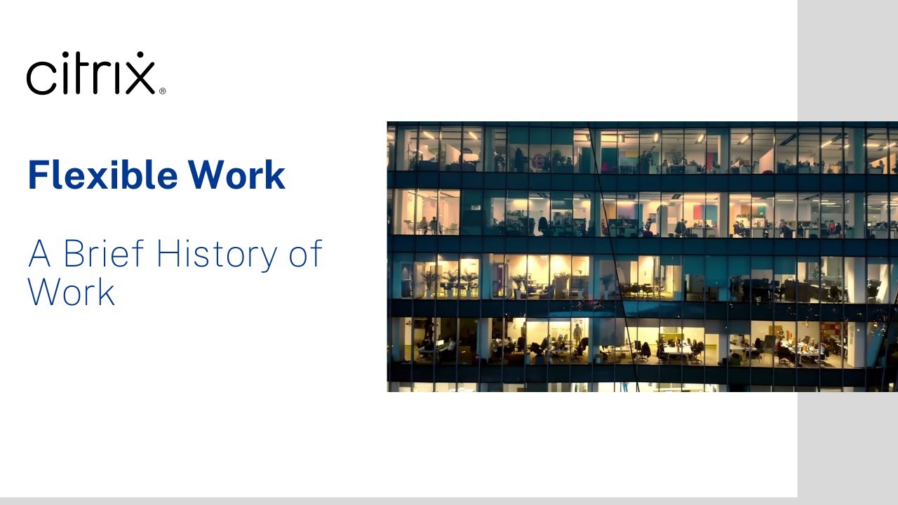 A Brief History of Work