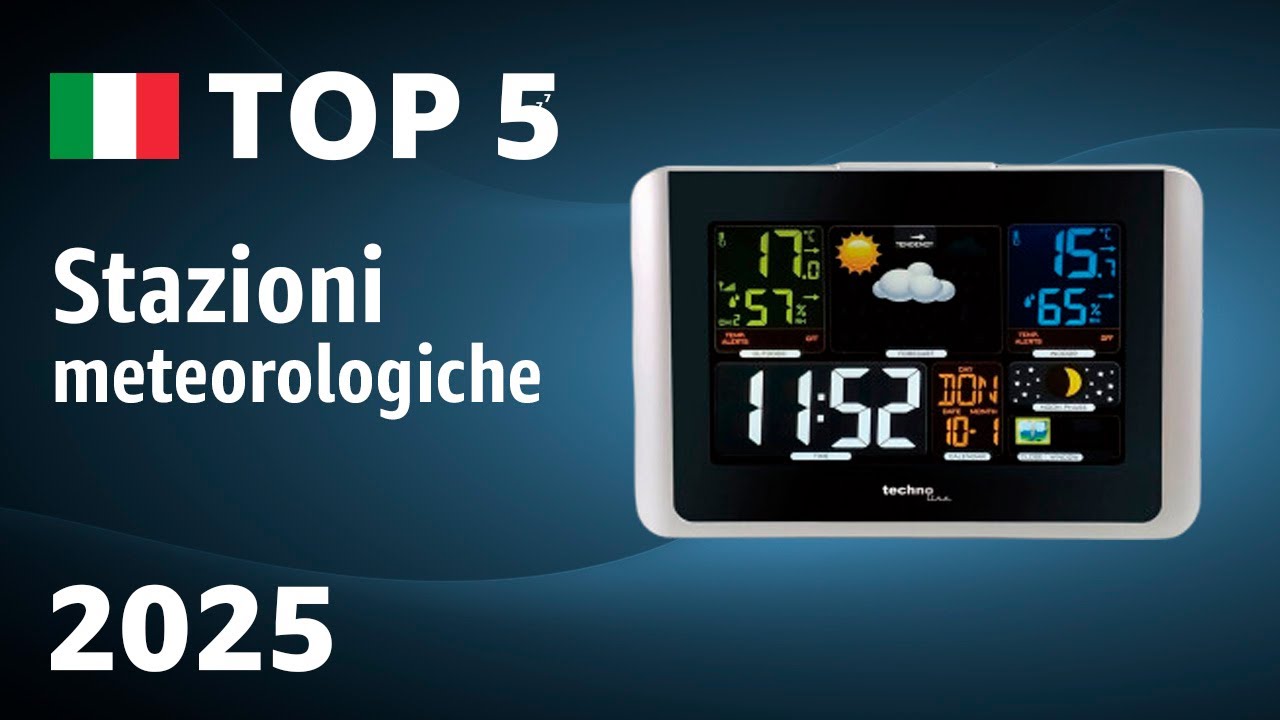 TOP—5. Migliori stazioni meteorologiche 2025