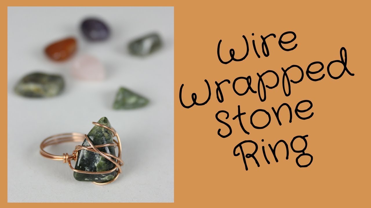 DIY Wire Wrapped Stone Ring