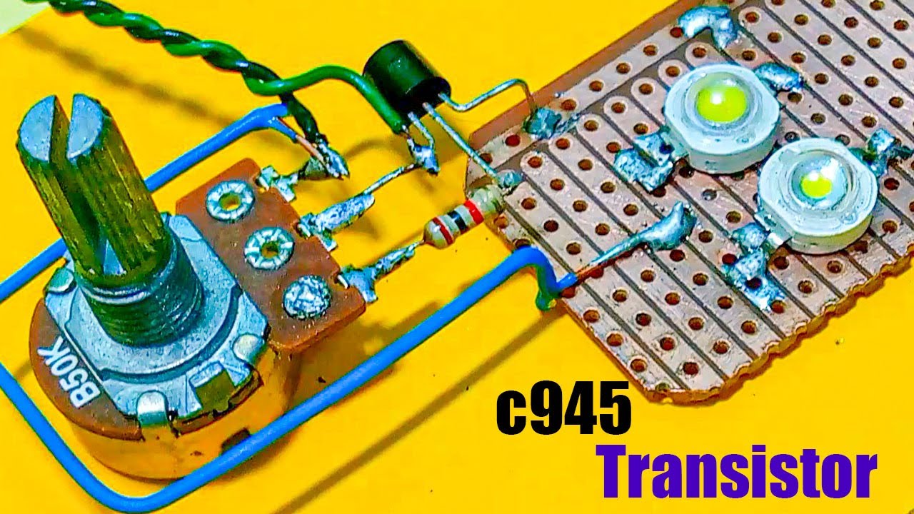 3 Mind-Blowing C945 Transistor Projects You Can Build Today