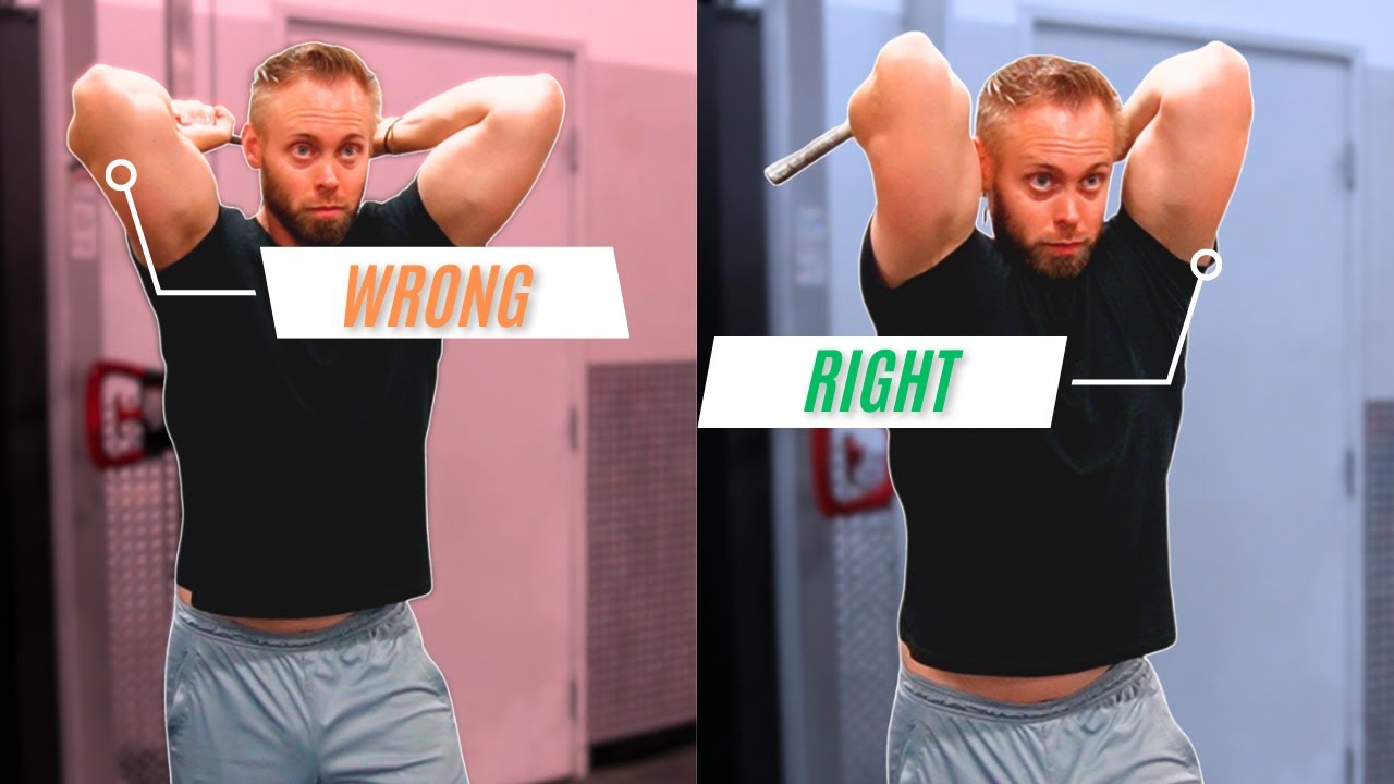 Most Efficient Way To Perform The Cable Overhead Tricep Extension