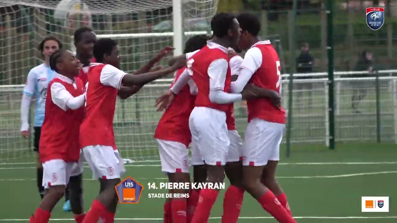 U15 Grand Est Orange, RC Epernay - Stade de Reims, 2-2, le résumé