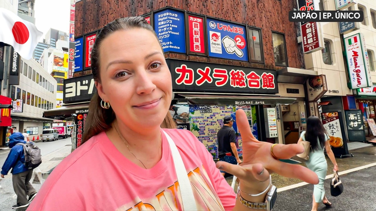 🇯🇵 4 HORAS PRA EXPLORAR TOKYO | VOLTAMOS PRO JAPÃO