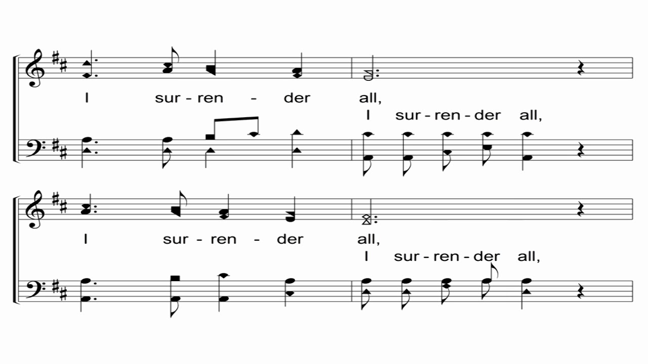 All to Jesus I Surrender - A Cappella Hymn