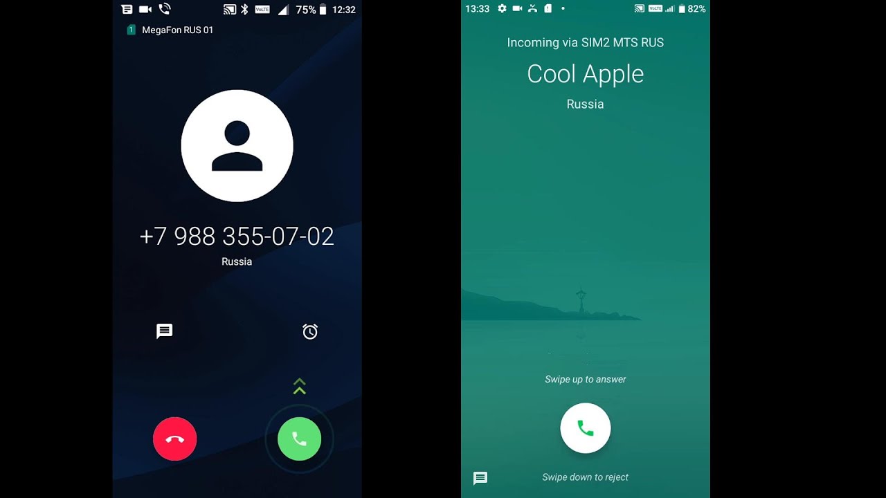 Alcatel 1 vs Alcatel 1S Screen Record/ Incoming call