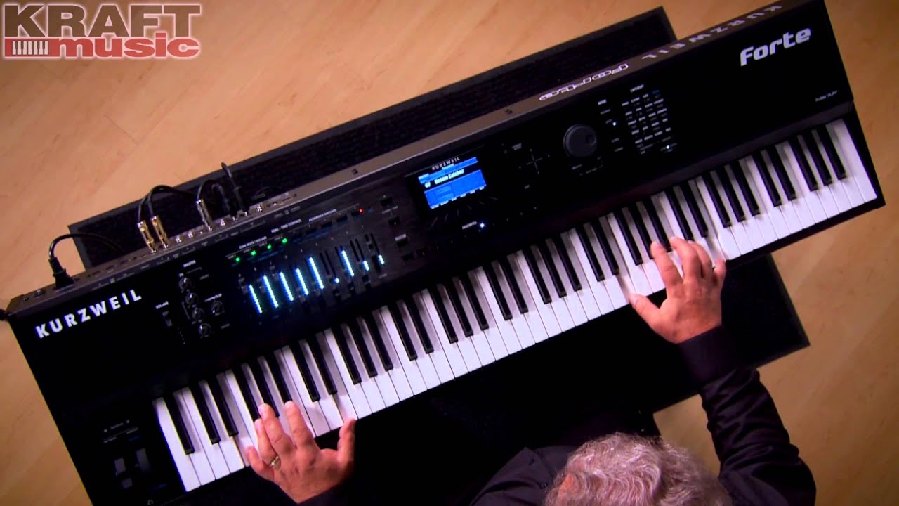 Kraft Music - Kurzweil Forte Stage Piano Performance with Chris Martirano