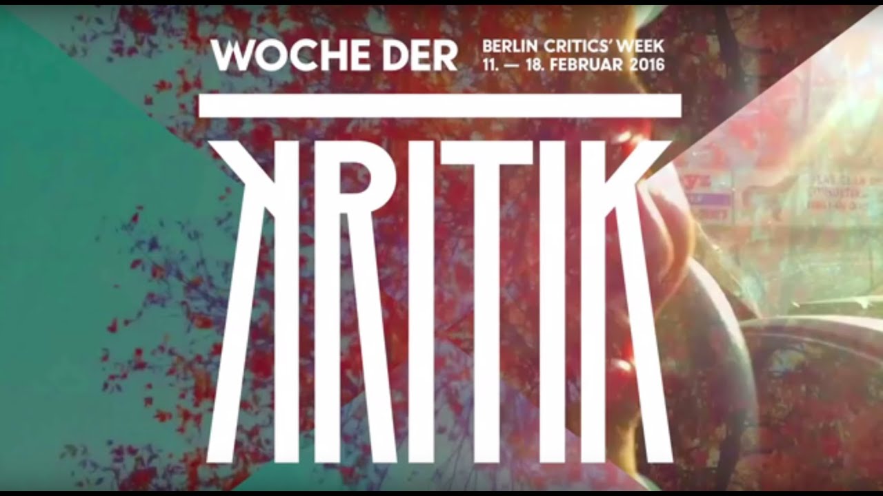 ZEITGEIST | Woche der Kritik 2016