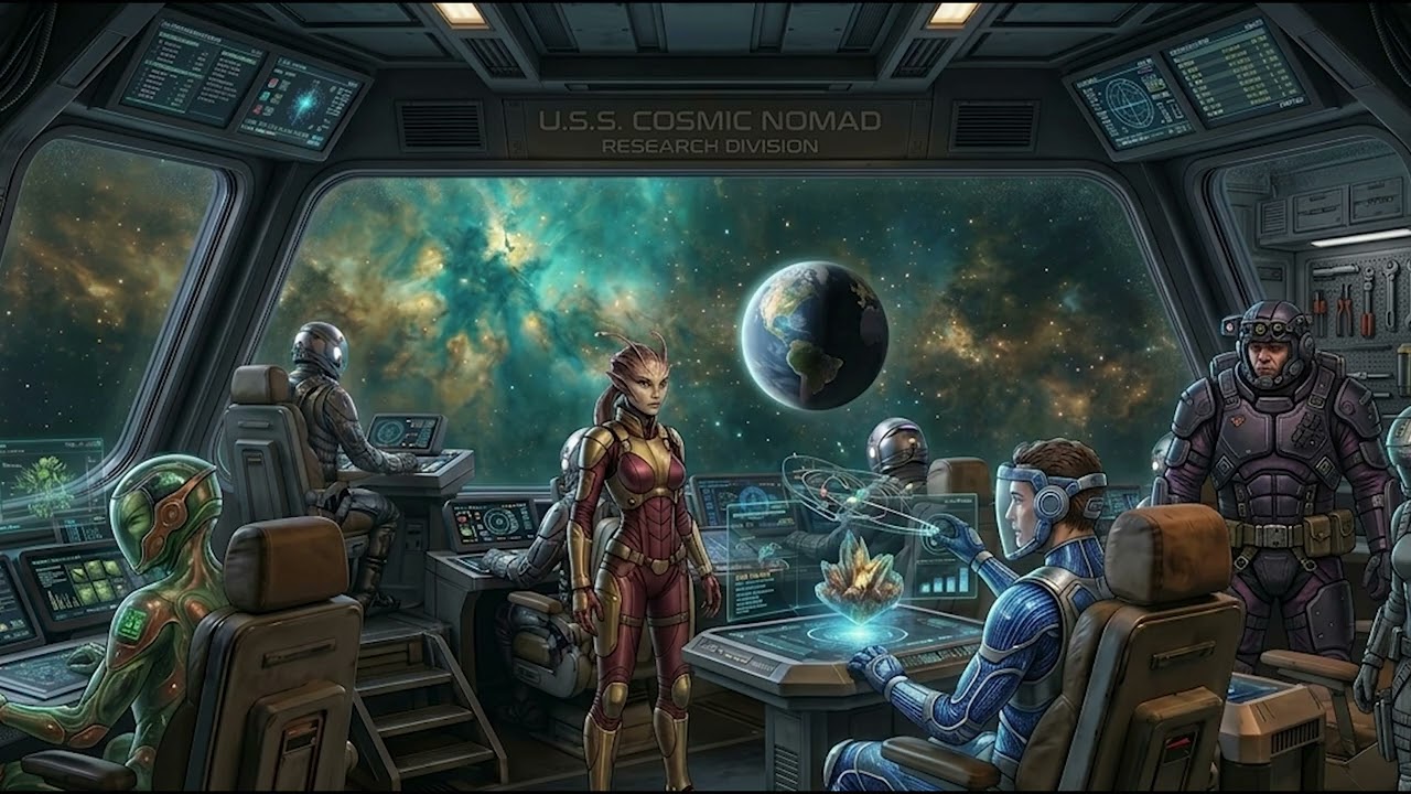 Alien Planet Ambience 👽 | Deep Space Ambient Music | Mysterious Sci-Fi Soundscape