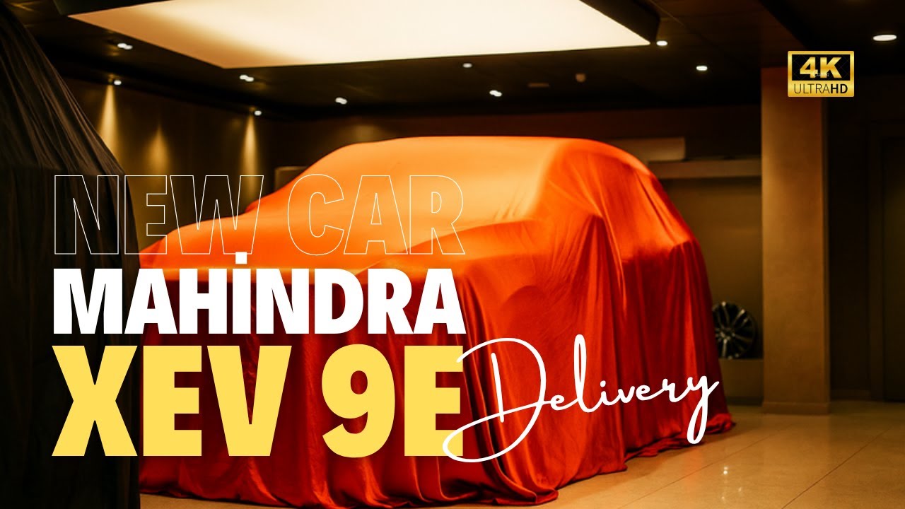 Brand new Mahindra XEV 9E delivered from PPS Mahindra, Indiranagar ready to roll electric. #mahindra
