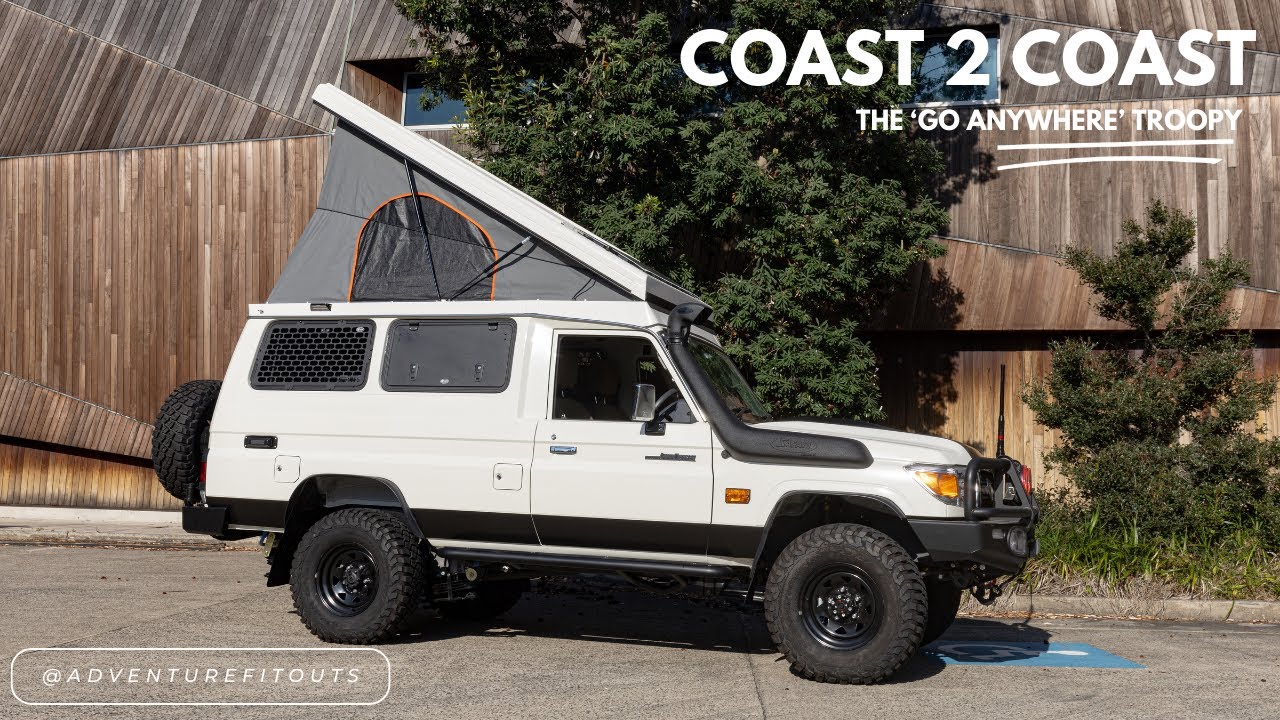 TROOPY WALKTHROUGH - COAST 2 COAST - The Go-Anywhere Troopy