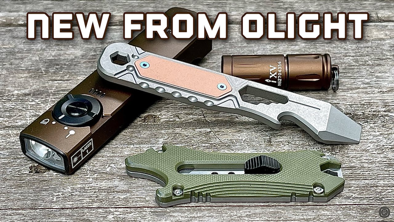 Olight sale & new products for August 2022 EDC gear flashlights & tools