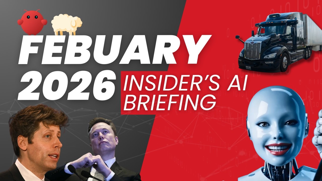 February AI Briefing: 25 Top Stories: Rogue Agents | Workforce Disruption | Counting Sheep | Claws