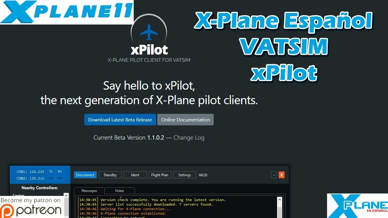 X-Plane Español | VATSIM | xPilot - X-PLANE PILOT CLIENT FOR VATSIM