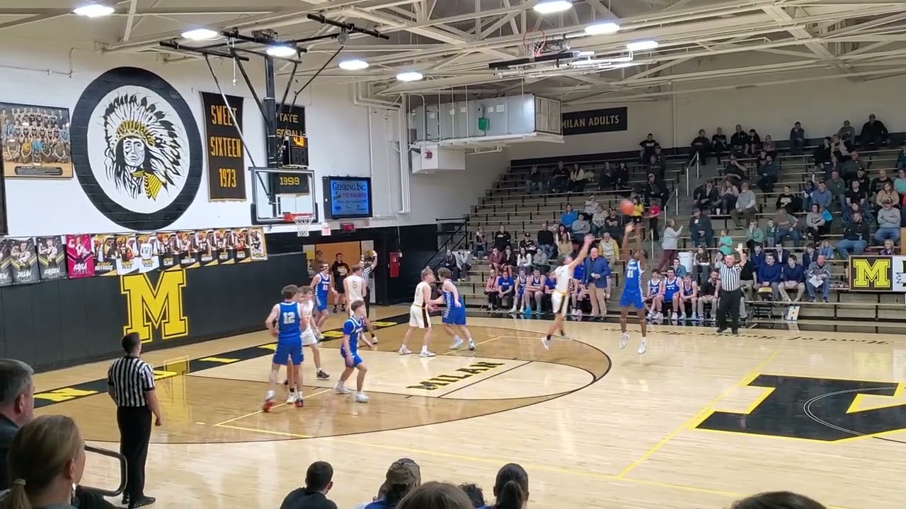 02-17-2026 Boys Varsity vs Milan - 2nd half