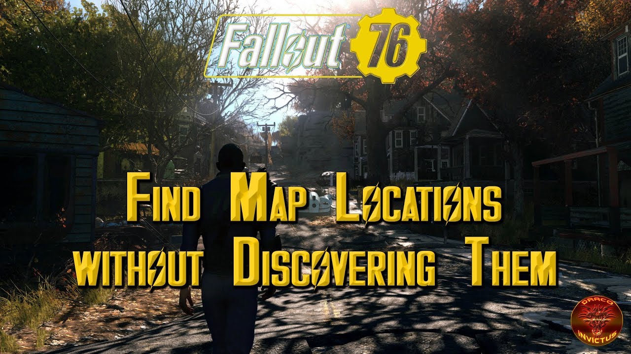 Fallout 76: Finding Map Locations without Discovering Them