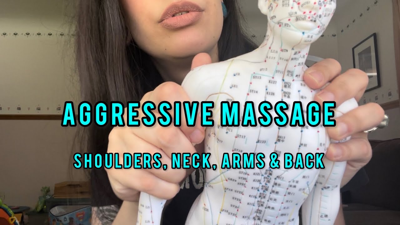 ASMR Aggressive Massage w/ the Acupuncture Doll (on the doll and then YOU)