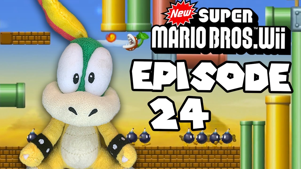 Лемми играет в New Super Mario Bros. Wii, эпизод 24