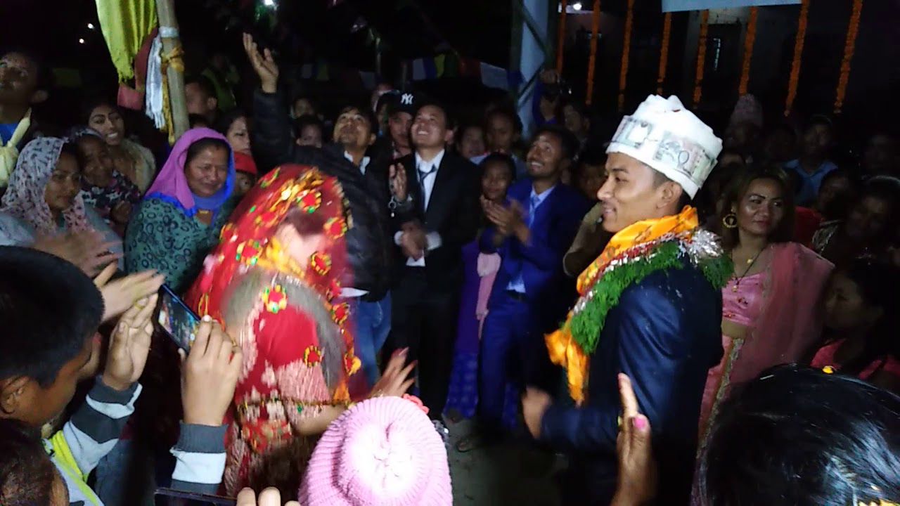 Tamang married dance with husband nd wife