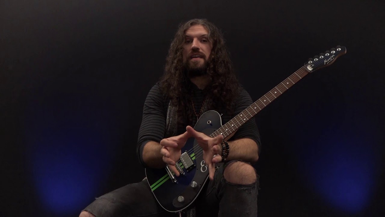 Nick Jennison Electric Guitar Lesson - String Skipping Alternate Picking Lick | ELIXIR Strings