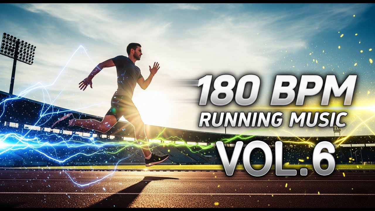 180BPM 러닝 달리기 펑크락 70분 고강도 운동 에너지 음악 (180BPM Running Speed Funk ROCK hard work out)