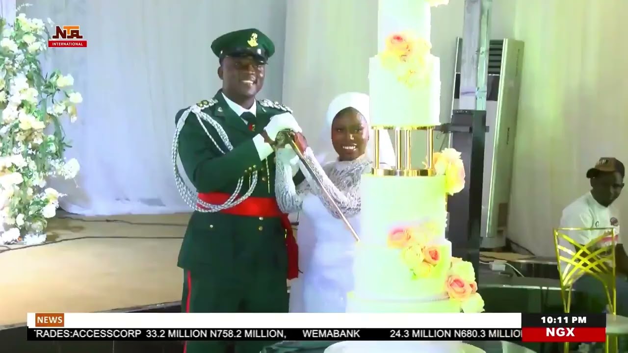 Military Meets Royalty as Lieutenant Hassan Abdullahi Weds Princess Ramatu Suleiman