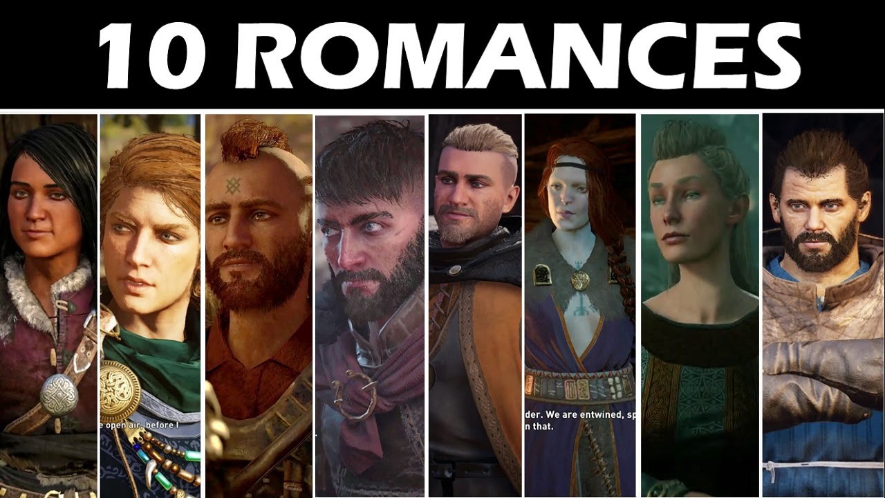 AC Valhalla All Romances & Kissing Scenes | Romanceable Characters List & Options | Assassin's Creed