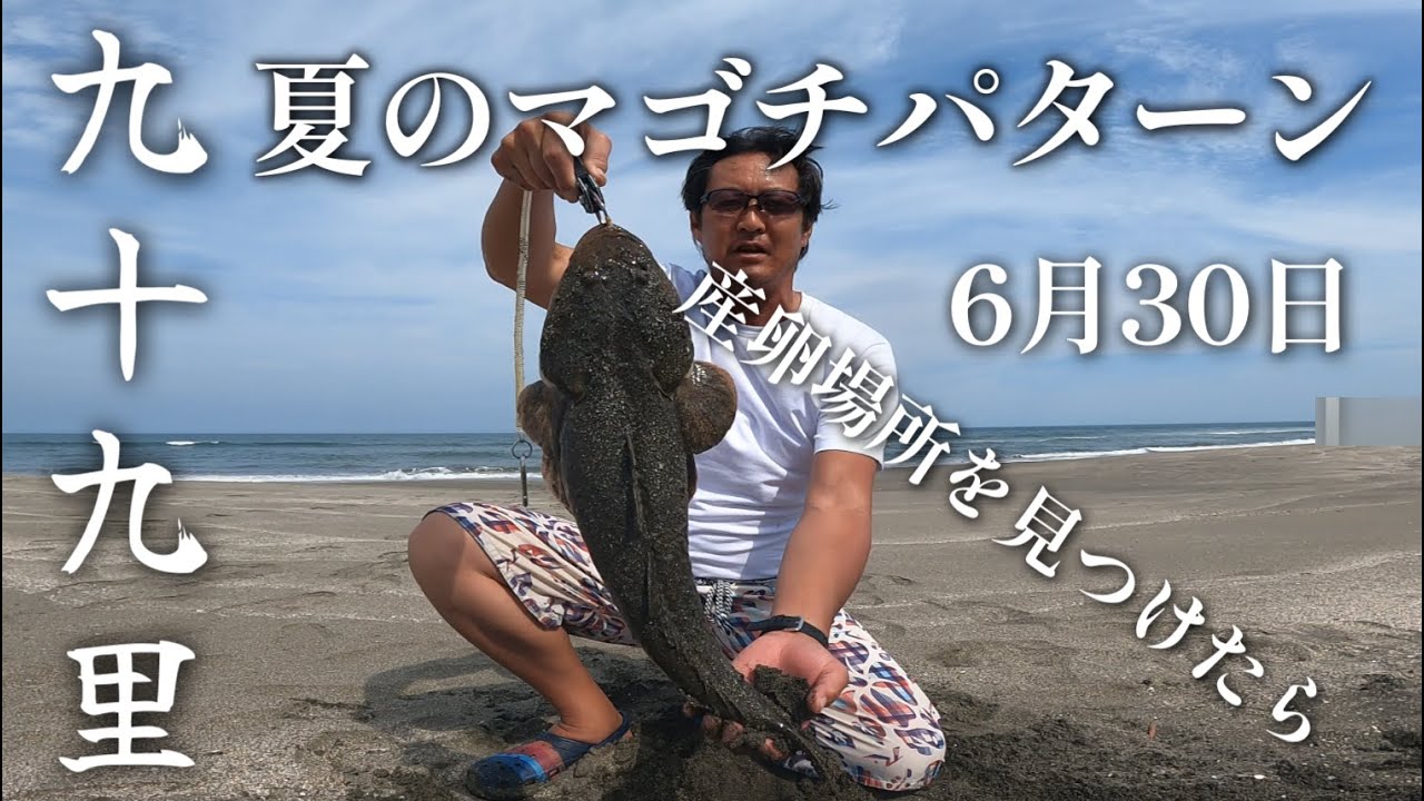 九十九里初夏のマゴチパターン！サーフヒラメ2025九十九里サーフ