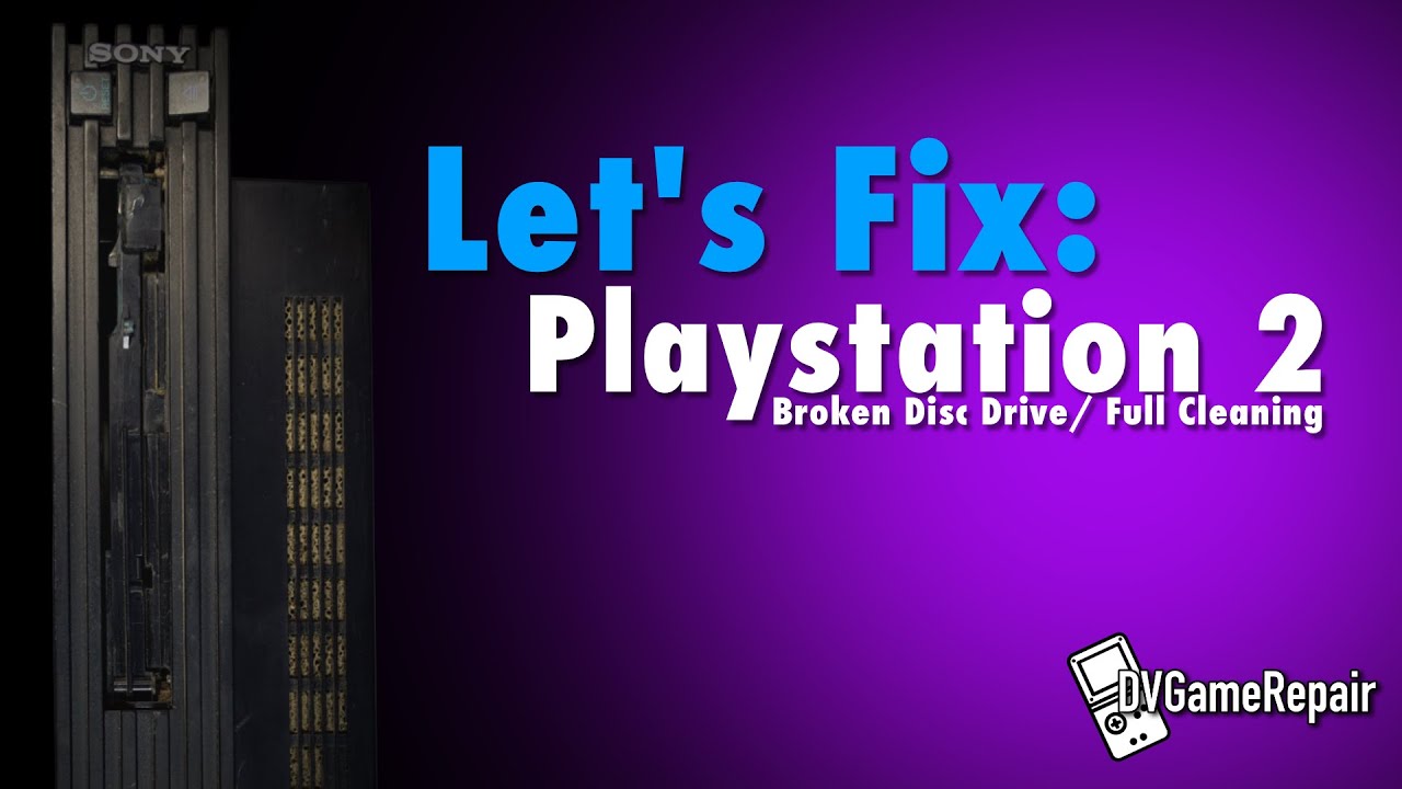Fix It Friday: Broken Disk Drive Assembly PS2
