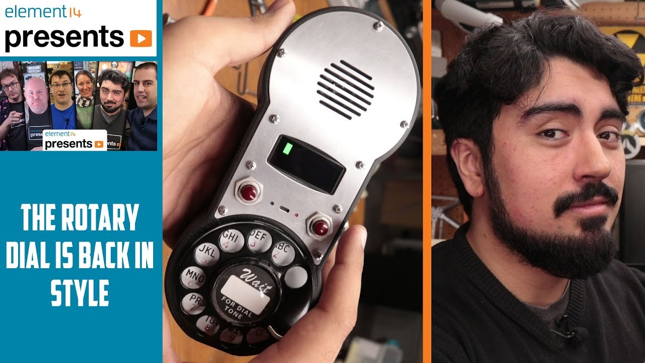 Rotocell - The Rotary Cell Phone of the Future!