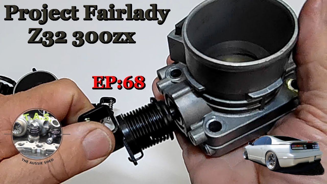 Making Throttle Body Bushings & Rebuilding The Mechanisms The Nissan Z32 300zx Twin Turbo Mega Build