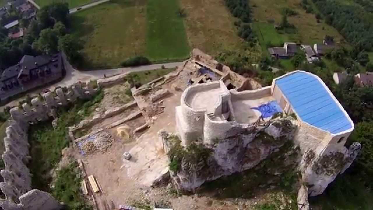 Zamek Rycerski w Rabsztynie, FPV GoPro Hero3