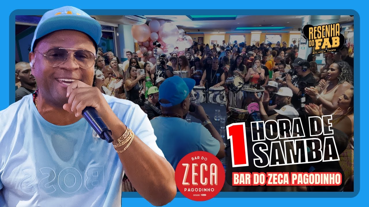 Roda de Samba da Resenha do FAB no Bar do Zeca Pagodinho.