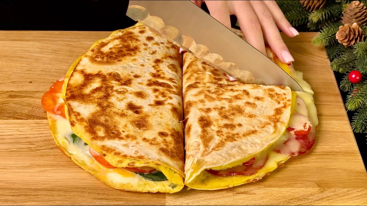 Ich wette, das ist die beste Frühstücks aus Tortillas! Supereinfaches Rezept.