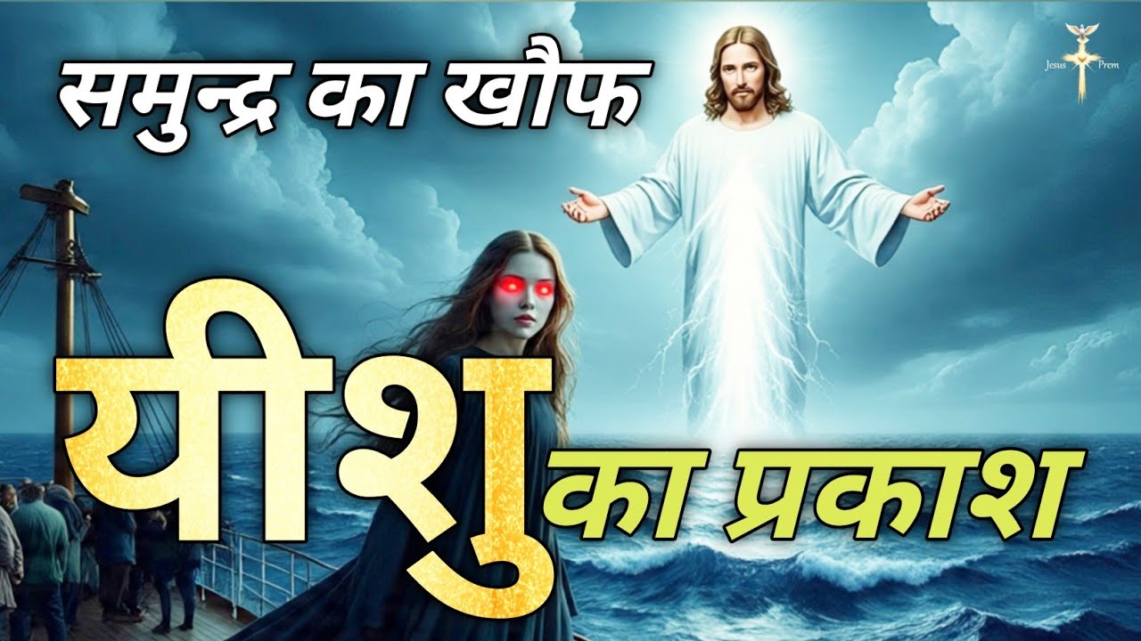 तूफान में प्रकाश / डर और चमत्कार की गवाही Jesus save #bibleStoryInHindi