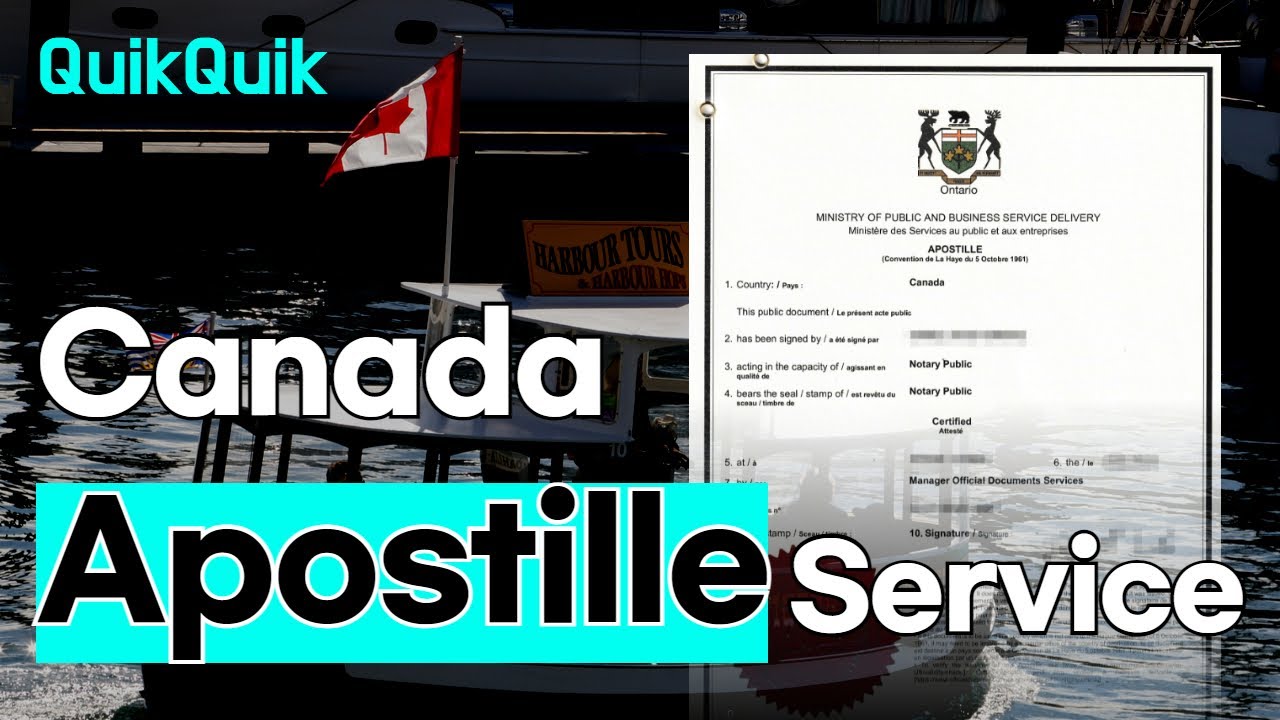 Canadian Apostille Guides Procedures for Using Documents Abroad
