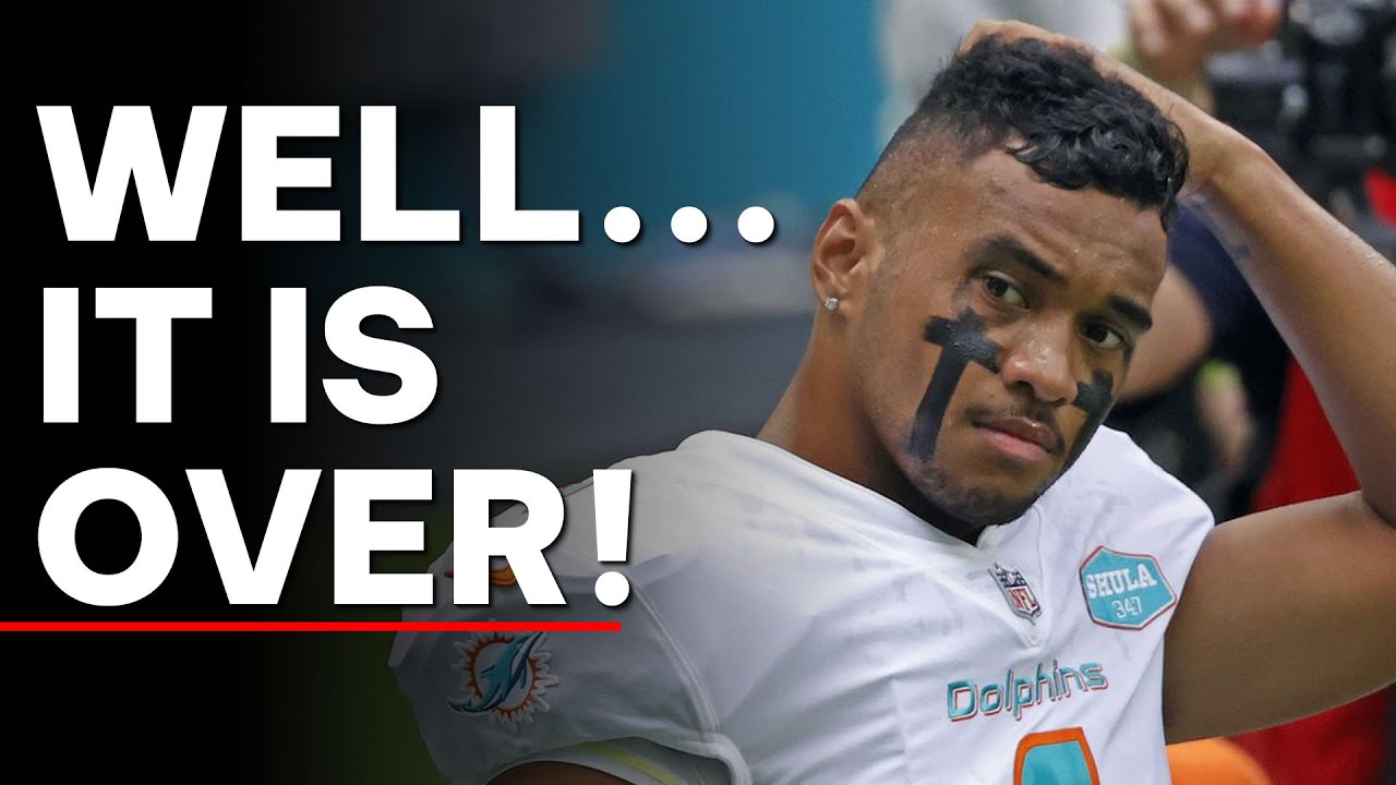 Tua Tagovailoa Concussion Injury Ends His Career With The Miami Dolphins?