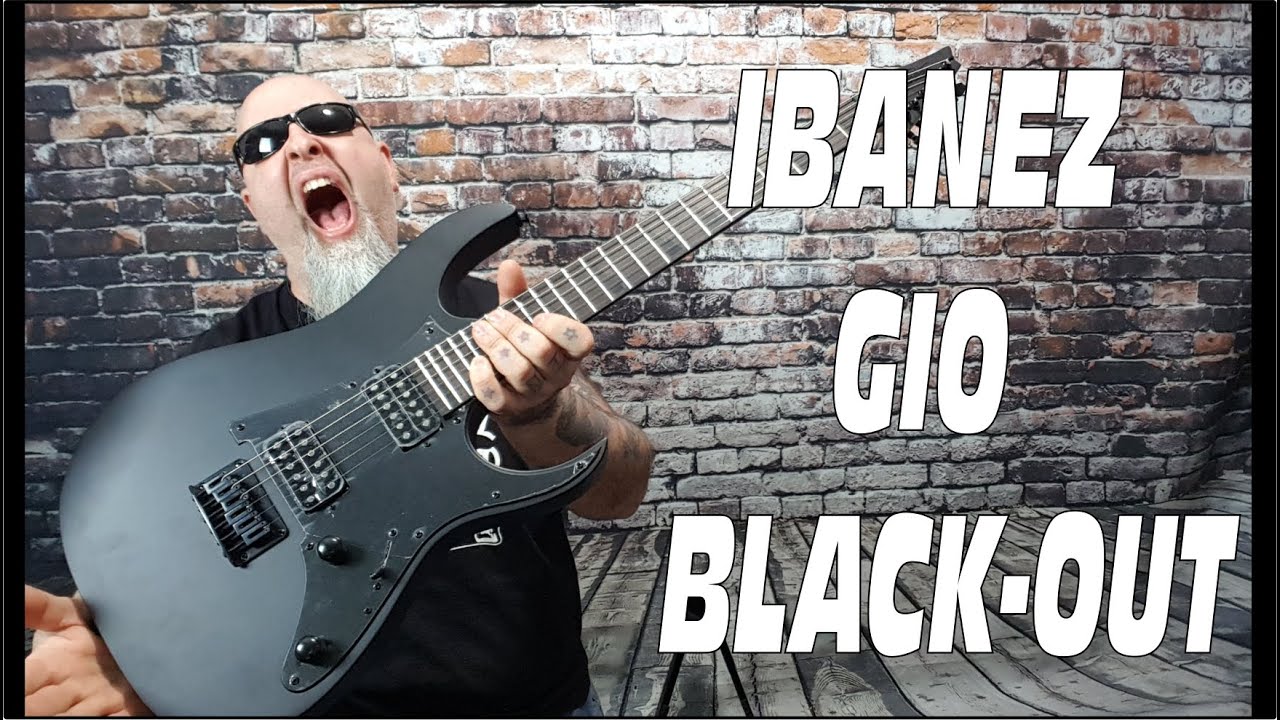 IBANEZ GIO FLAT BLACK -  REVIEW
