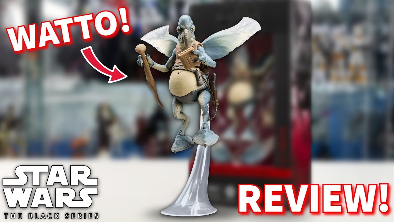 Is This Figure Overrated? Black Series Watto Review!