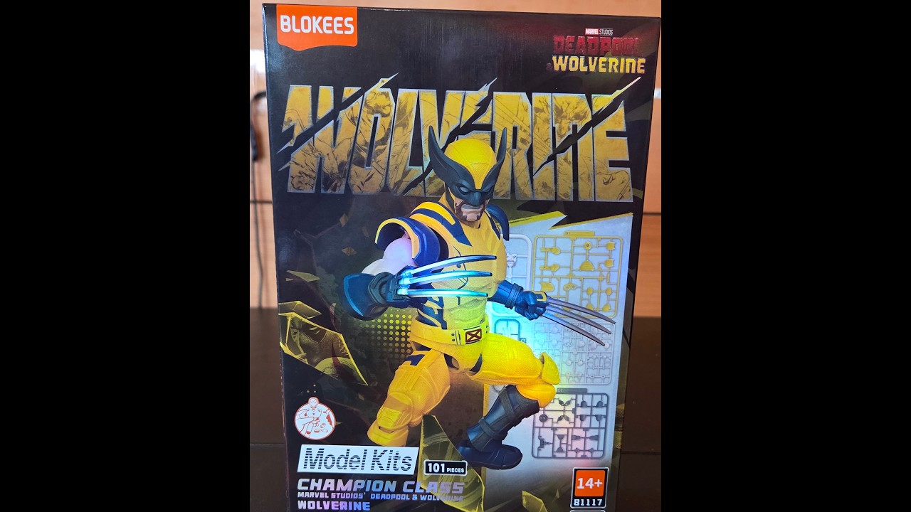 Blokees Marvel Champion Class Wolverine Build