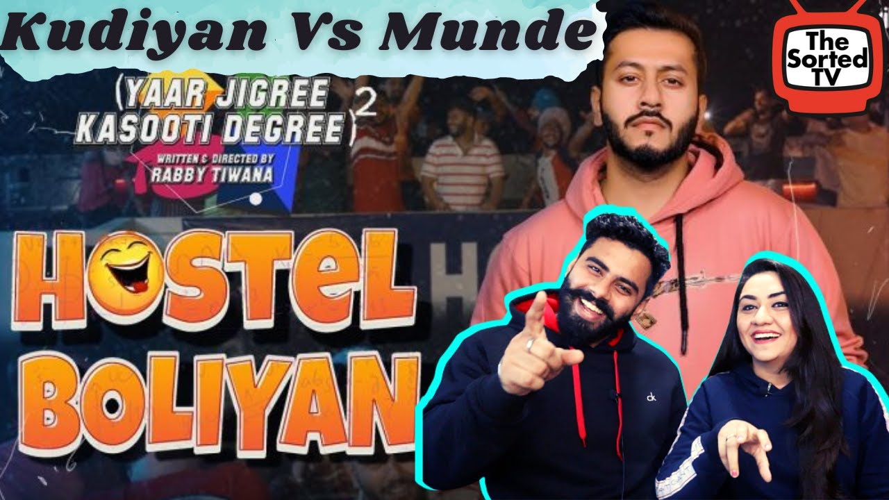 Hostel Boliyan - Pukhraj Bhalla Feat. Jasmeen Akhtar | YJKD Season 2 | Delhi Couple Reactions