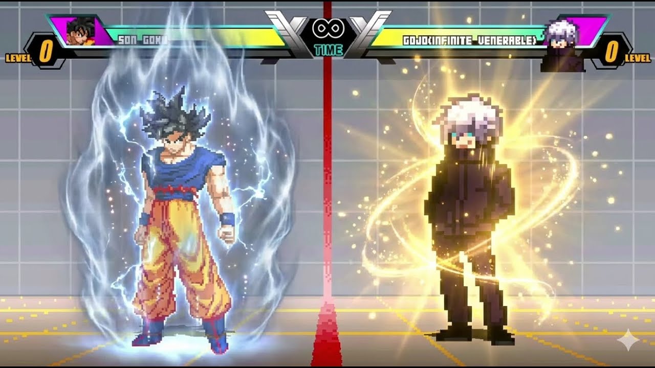 UI Goku vs Gojo | Ultra Instinct vs The One Above All Sorcerer | Jump Force Mugen V6 Showdown