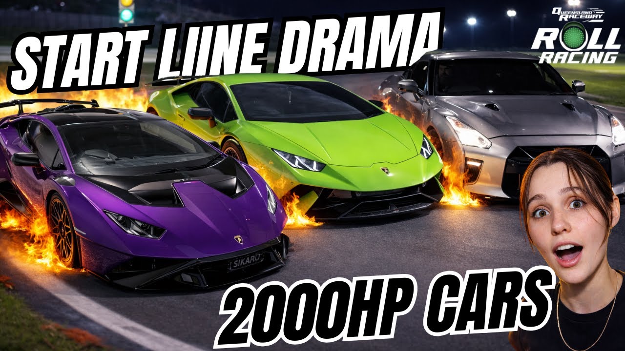 Драма на старте - Гонка Roll Racing #01, Брисбен