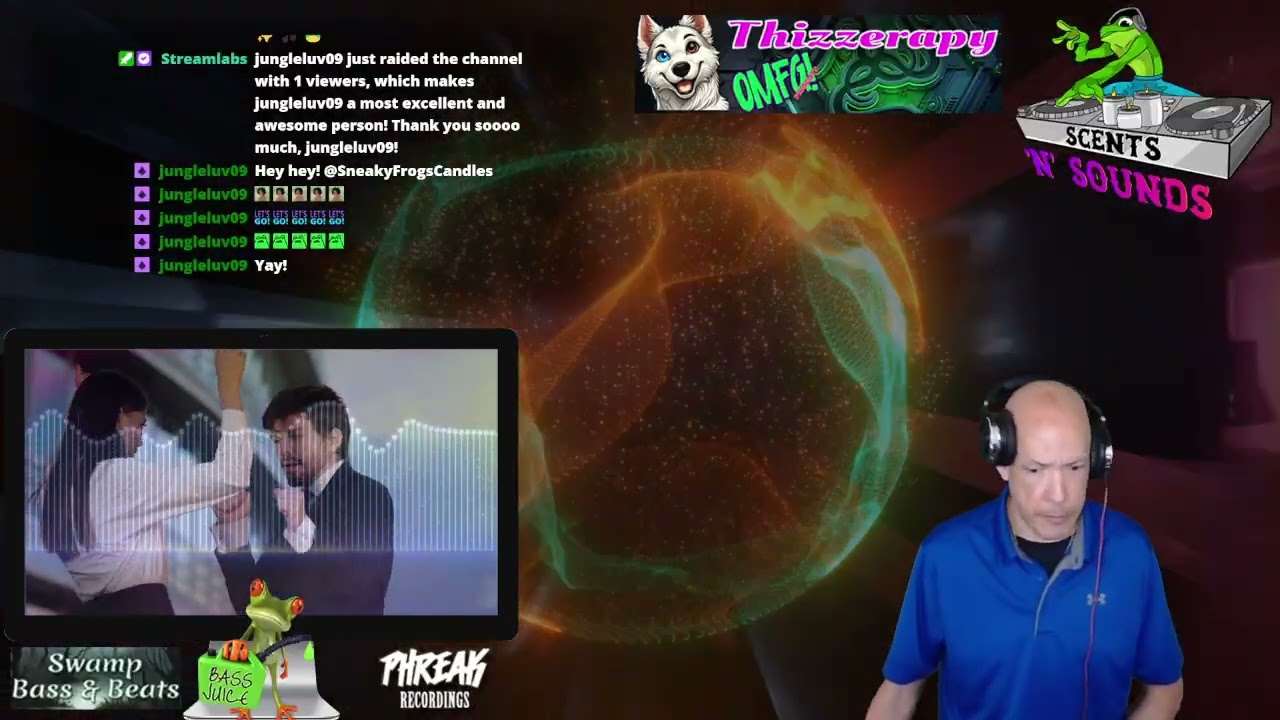 Drum 'n' Bass -- Sneaky Frog's Candles Live D'n'B Stream on Thizzerapy Wednesday - January 28, 2026