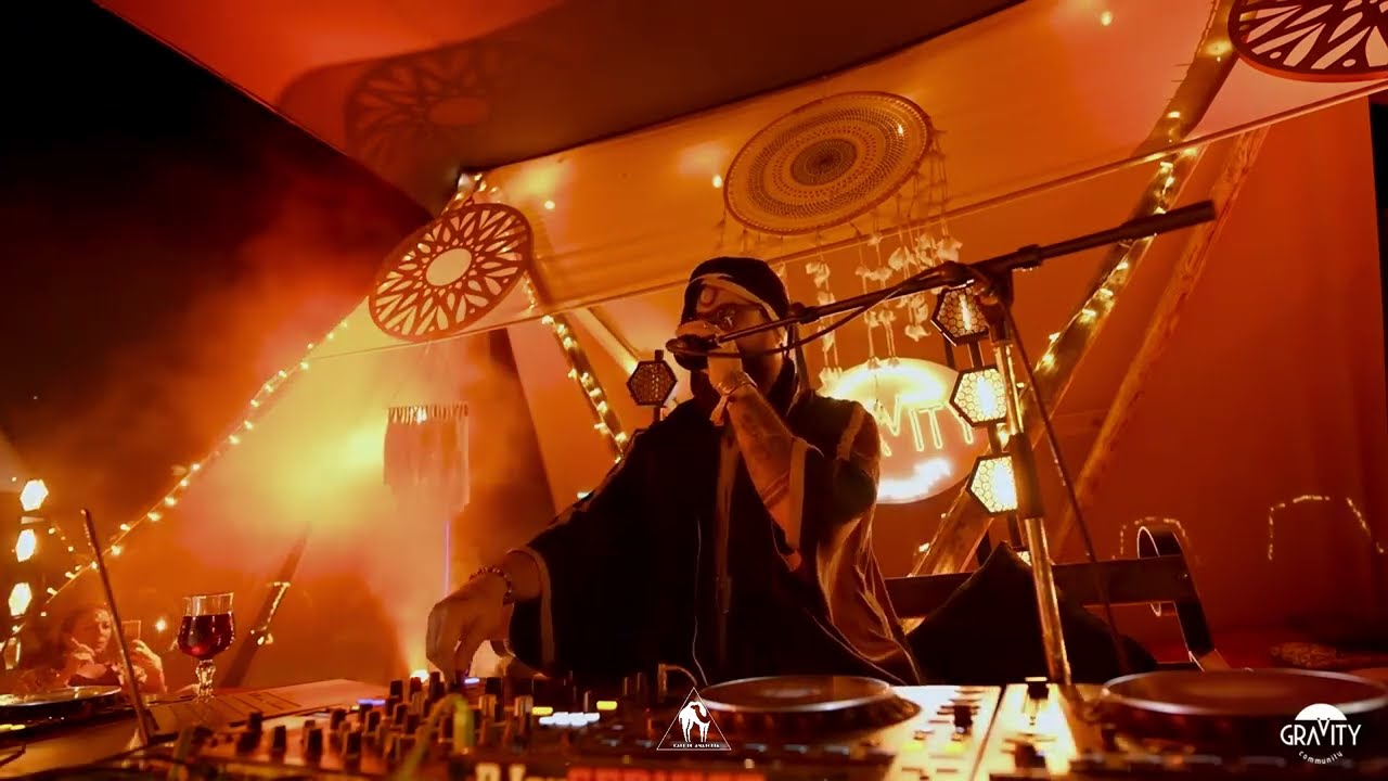 LIVE Mel7em live in Sahara Desert, Tunisia   Gravi