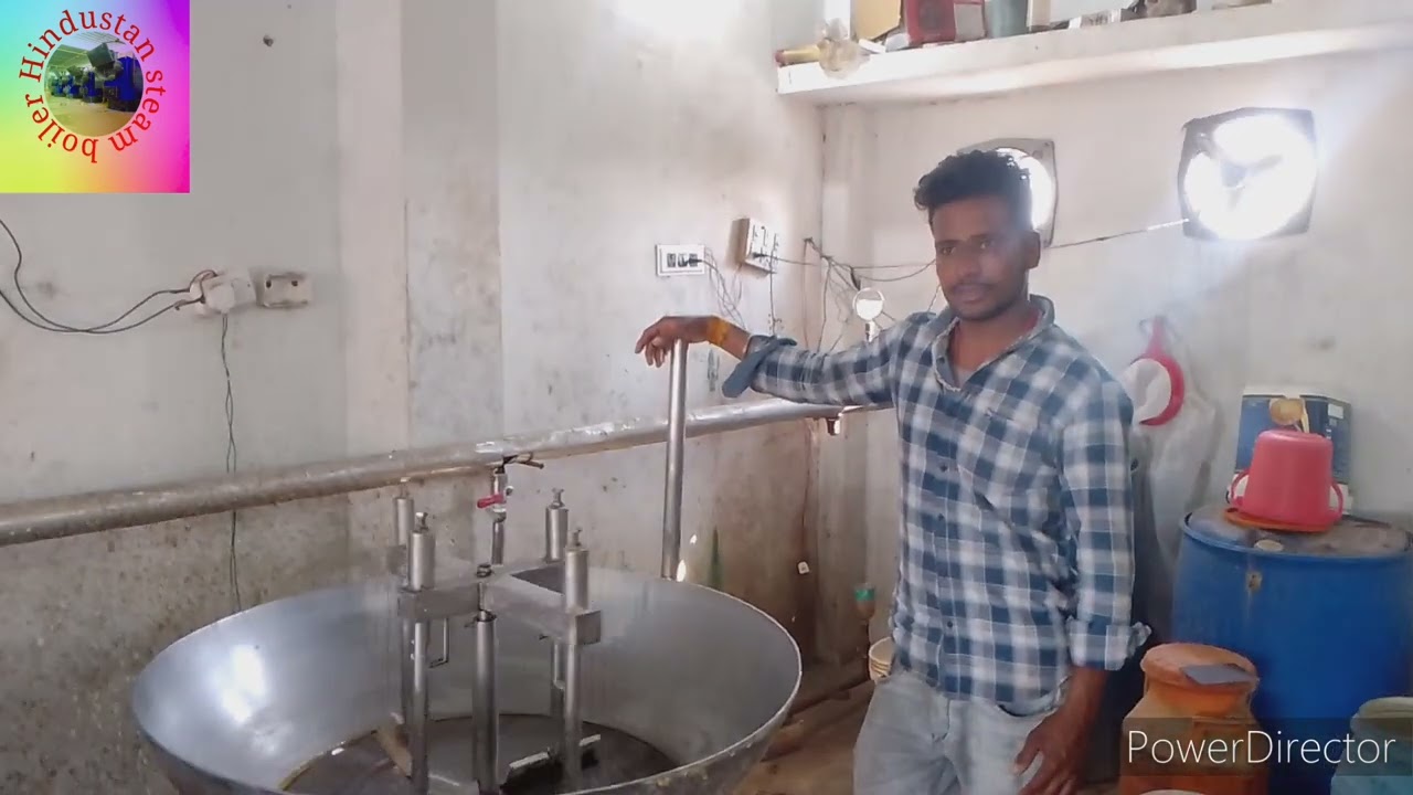 #hindustan steam boiler c 9199525594 चार पल्टा वाला कढाई