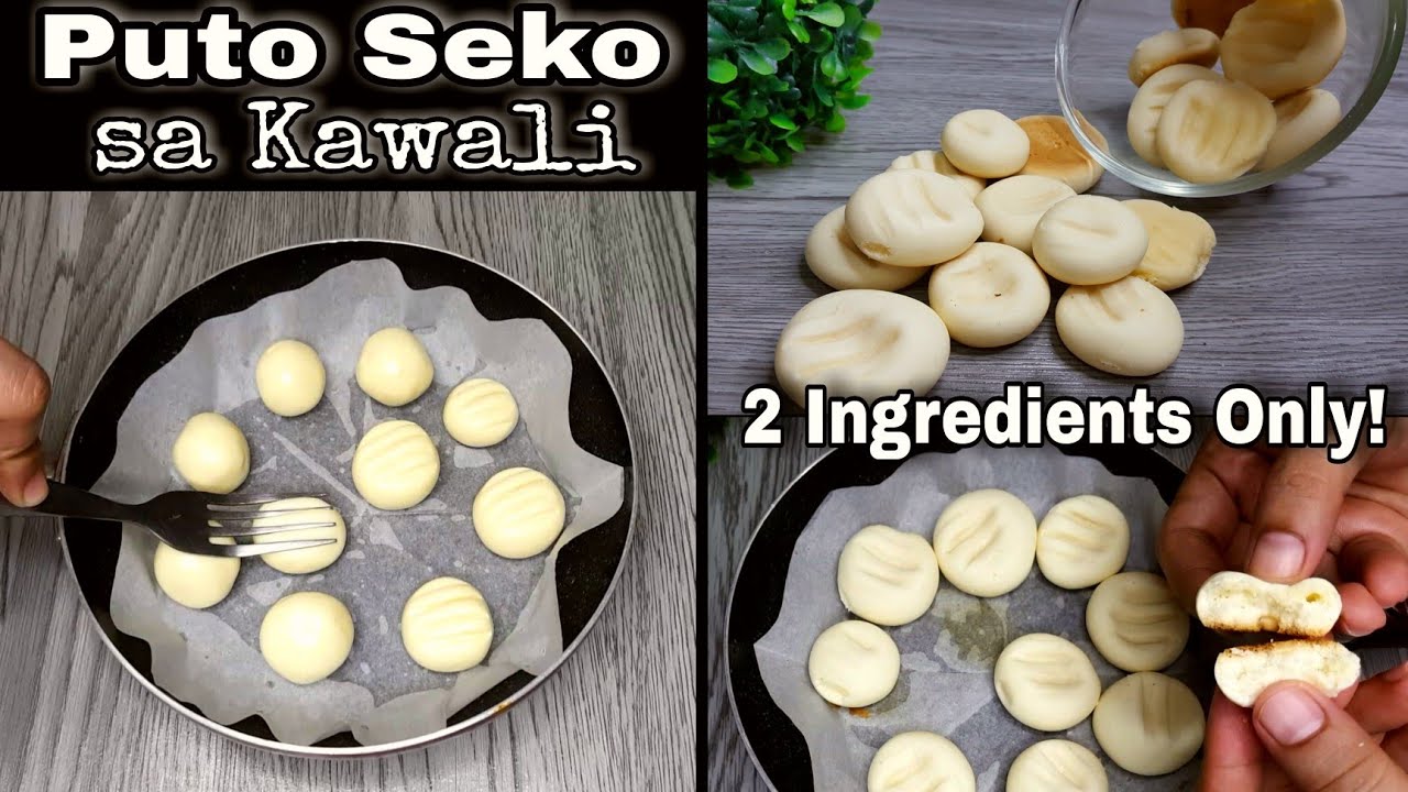 PUTO SEKO sa KAWALI|2 INGREDIENTS ONLY!|EASY RECIPE|Chaexze Sandoval