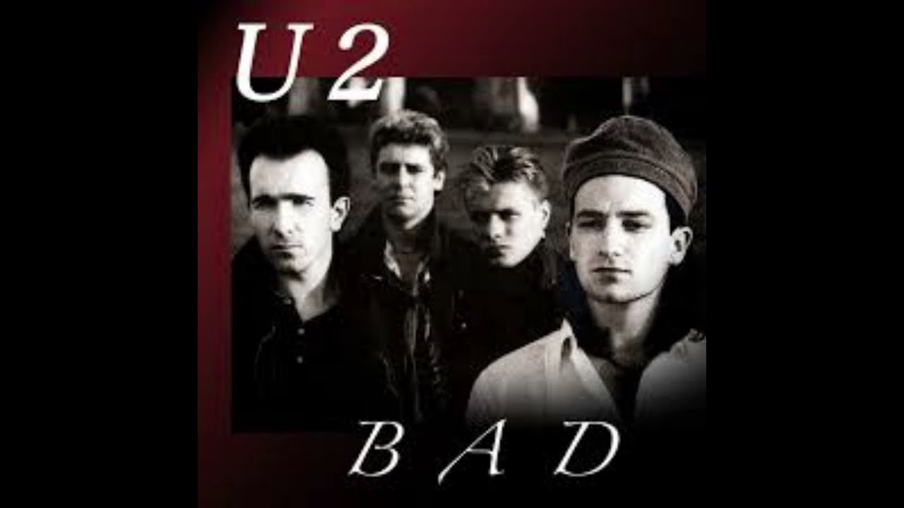 U2 Bad  Backing Track No Guitars With Vocals(Studio Version)