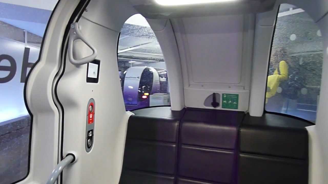 NEW Heathrow POD cars - full ride from London Heathrow  Airport's Terminal 5 to Business Car Park B