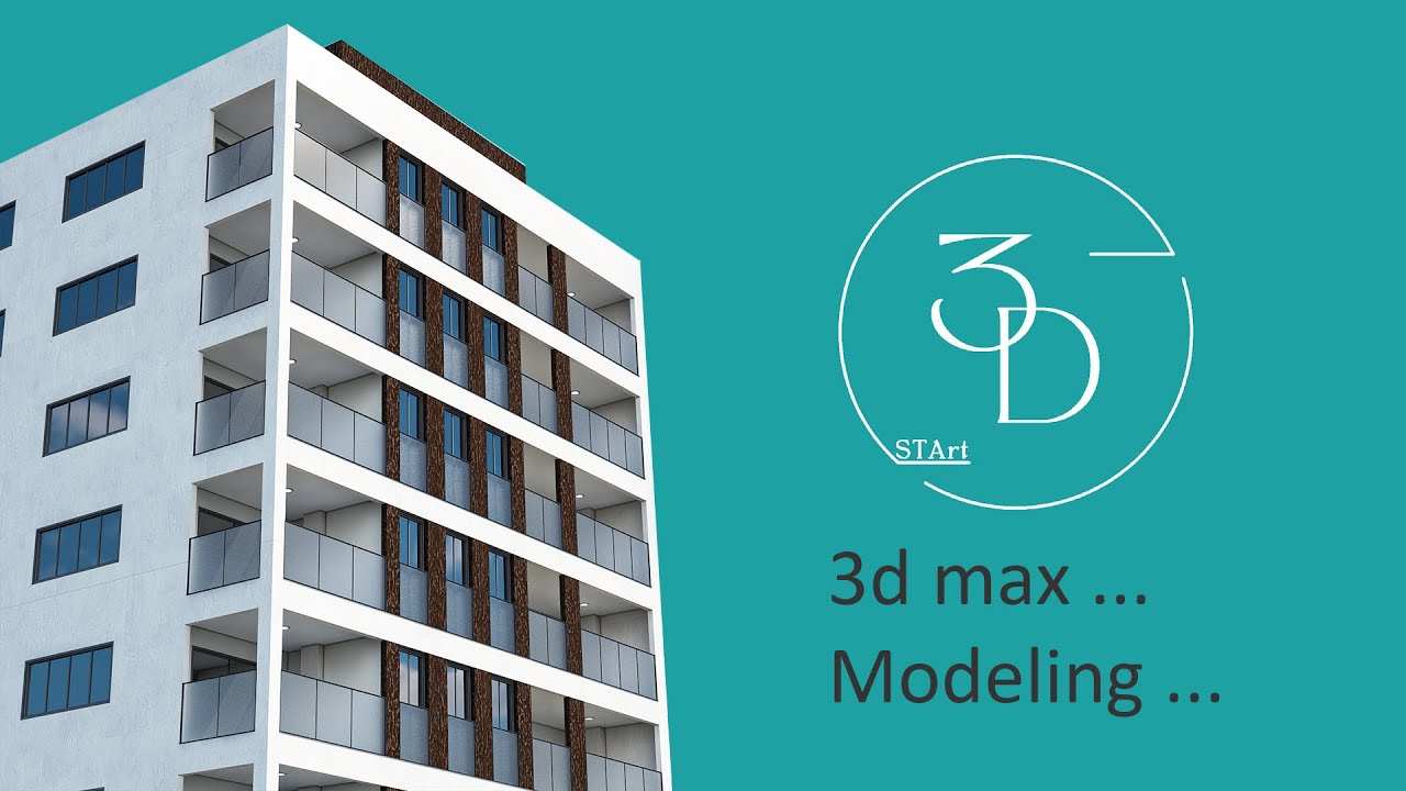 3ds Max Modeling apartment in less time modeling from photo
