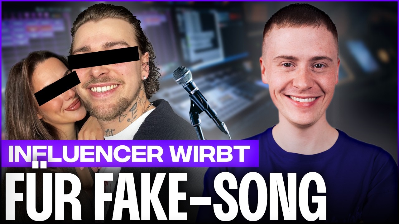 Influencer werben für meinen Fake-Song